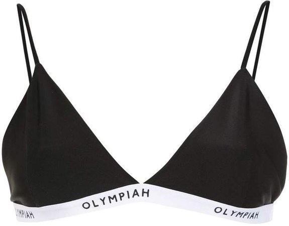 Olympiah elasticated bikini top