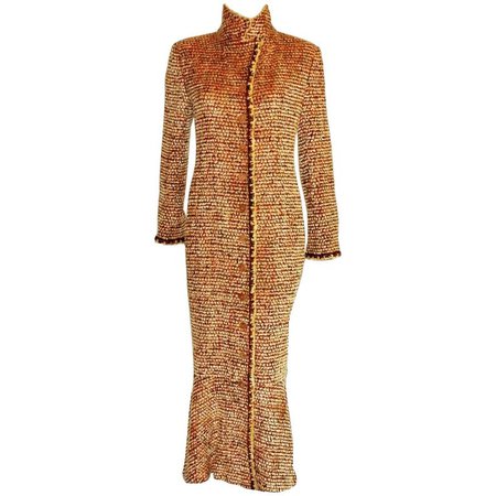 Gorgeous Chanel Fantasy Tweed Coat For Sale at 1stdibs