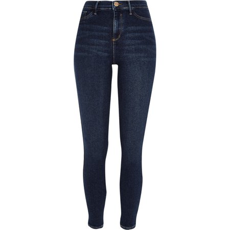 Dark blue Molly mid rise skinny jeggings - Jeggings - Jeans - women