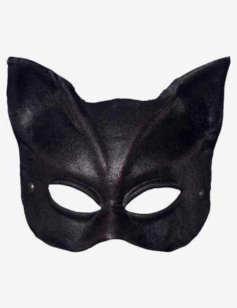 Leather Female Cat | venetian mask for sale