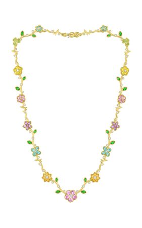18k Yellow Gold Wild Child Link Necklace By Paul Morelli | Moda Operandi