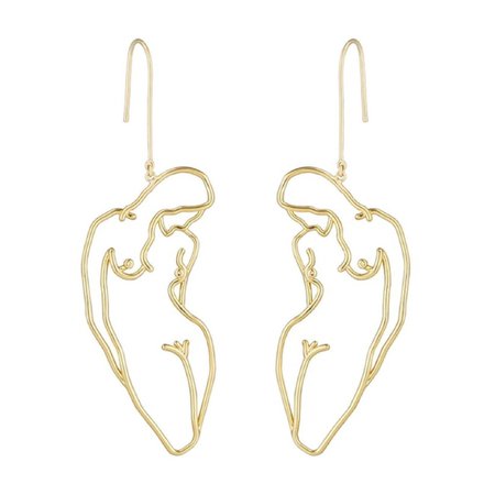 Body Outline Earrings – Boogzel Apparel
