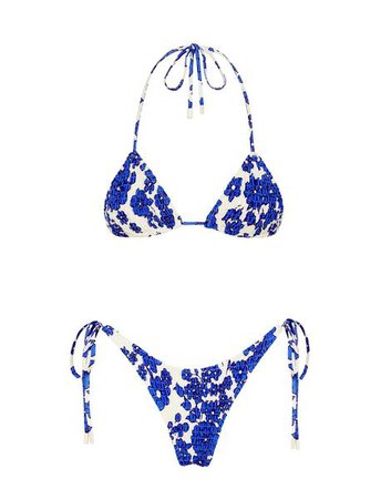 triangl bikini blue - Google Search