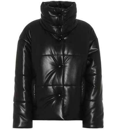 Hide Faux-Leather Puffer Jacket | Nanushka - Mytheresa