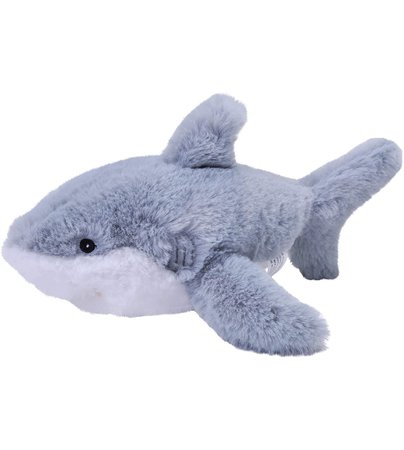 white shark plush