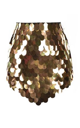 Gold Bold Sequin Mini Skirt By New Arrivals | Moda Operandi