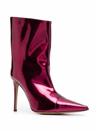 Alexandre Vauthier Pointed Ankle Boots - Farfetch