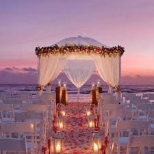 sunset beach wedding - Google Search