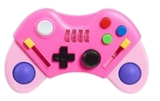 pink controller fidget