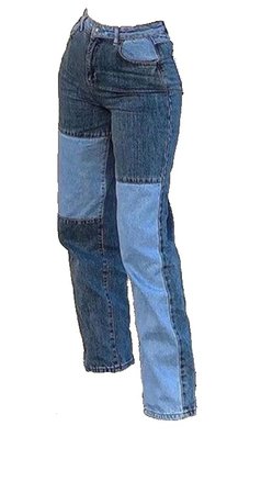 patchwork jeans png