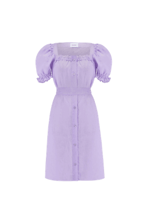 Mini Dress “Brigitte” in Lavender