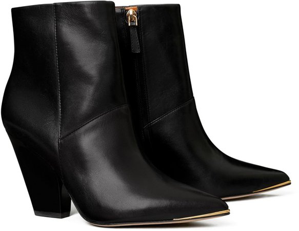 Lila Zip-Up Ankle Boot