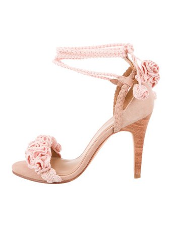 Ulla Johnson Elodie Knit Sandals w/ Tags - Shoes - WUL35806 | The RealReal