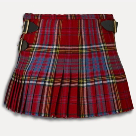 Vivienne Westwood Super Mini Kilt Mac Andreas Red Tartan Skirt