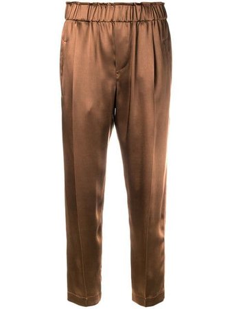 Brunello Cucinelli capri length trousers