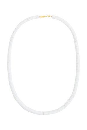 White Maxi Pukas necklace - Gimaguas