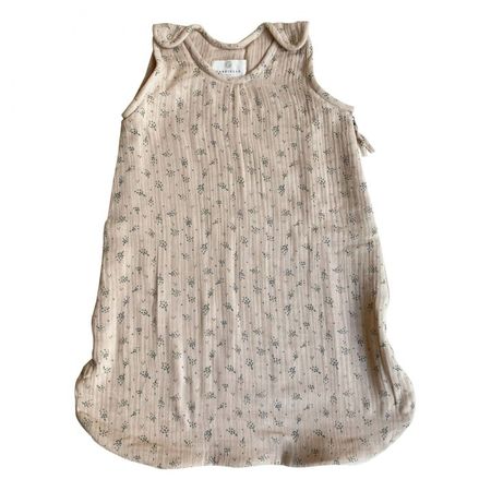 Gabrielle Paris - Organic Cotton Baby Sleeping Bag - Beige | Smallable