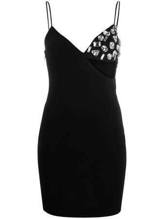 Dsquared2 crystal-embellished cut-out Minidress - Farfetch