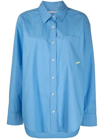 Alexander Wang oversize button-up shirt - FARFETCH