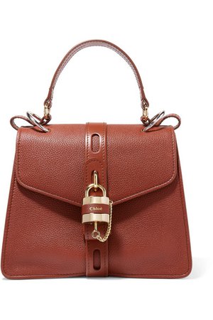 Chloé | Aby textured-leather tote | NET-A-PORTER.COM