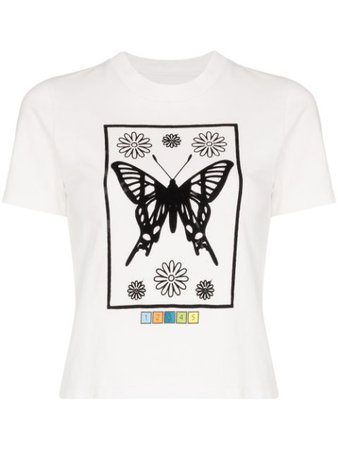 Maisie Wilen Mona Lisa Cotton T-Shirt Ss20 | Farfetch.com