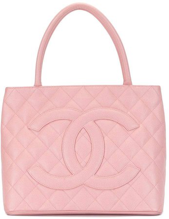 Chanel Pre Owned 2005 quilted CC tote bag