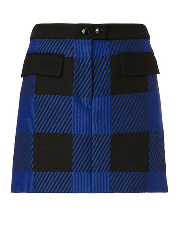 RAG & BONE 'Cybil' Buffalo Check Plaid Mini Skirt