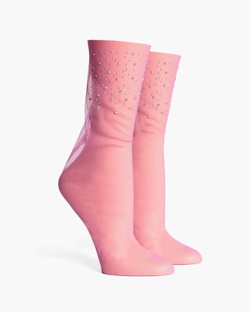 Women's Ban.do Pink Socks – Richer Poorer