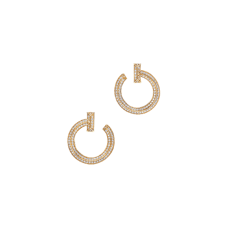 Tiffany T T1 Open Hoop Earrings