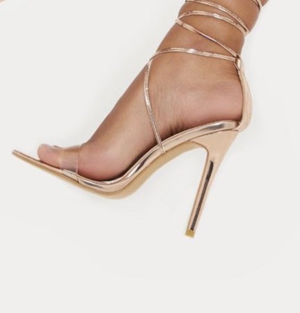 rosegold heels