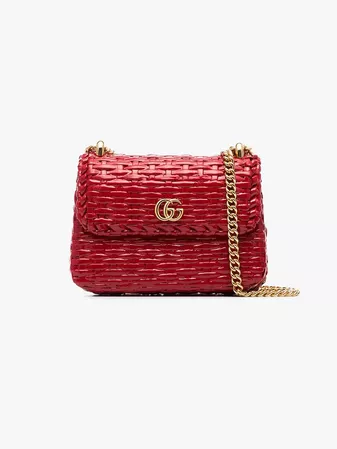 Gucci Cestino woven-wicker cross-body bag | Mini Bags | Browns