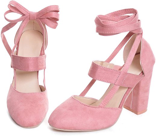 heels pink closed toe - Google Search