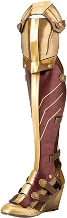 Amazon.com | The Highest Heel Wonder Woman Boot - 6 Golden | Over-the-Knee