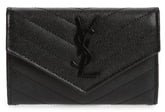 Monogram Quilted Leather French Wallet