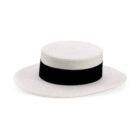 Chanel Straw Hat - White