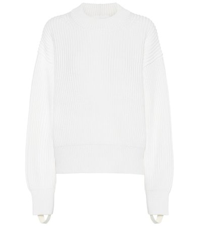 Wool and cotton sweater