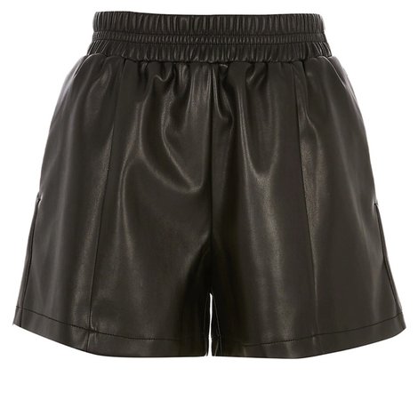 leather shorts river