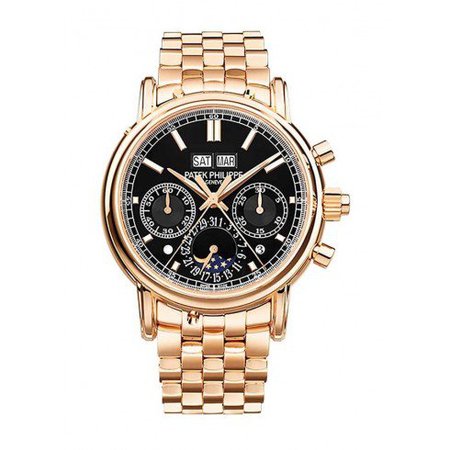 Patek Philippe Grand Complications Black Dial Men's Watch 5204/1R-001 - Grand Complications - Patek Philippe - Watches - Jomashop