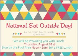 national day eat outside - Google Search