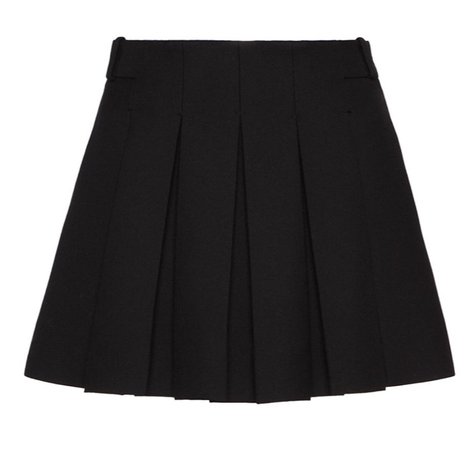 Valentino Pleated Mini-Skirt