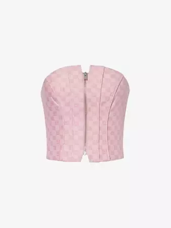 MISBHV - Branded-pattern sleeveless cotton-blend top | Selfridges.com