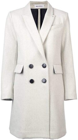 Beau Souci Officer double-breasted coat