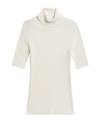 Fitted Turtleneck Sweater Top | Banana Republic
