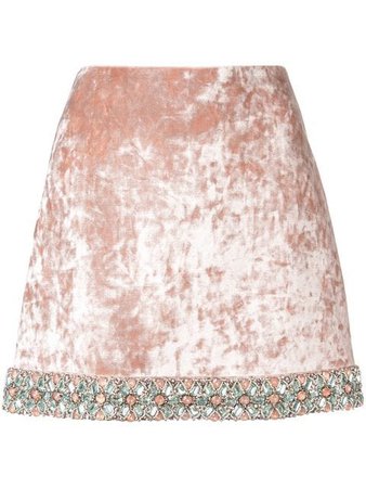 Alexis embellished mini skirt $495 - Shop AW18 Online - Fast Delivery, Price