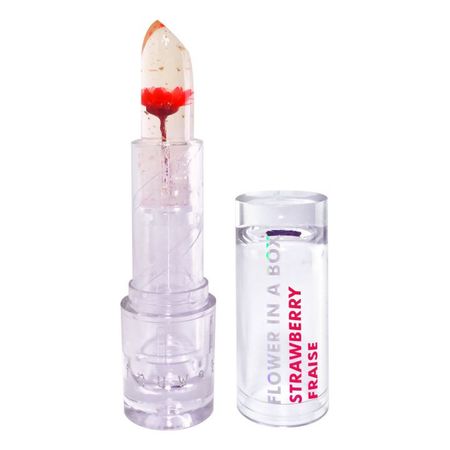 Inuwet - Flower in a box Strawberry lipstick - 3.5 g - Pink | Smallable