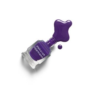 purple nail polish spill