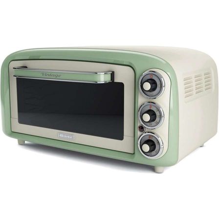 ARIETE 0979/04 Vintage Electric Oven 18L GREEN