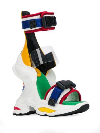 Dsquared2 Wedge Heel Sneaker Sandals - Farfetch
