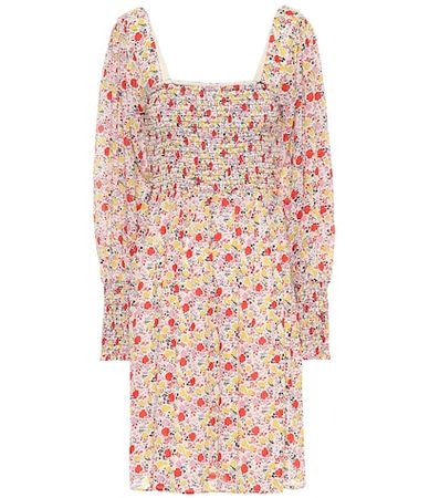 Exclusive to Mytheresa – floral georgette minidress