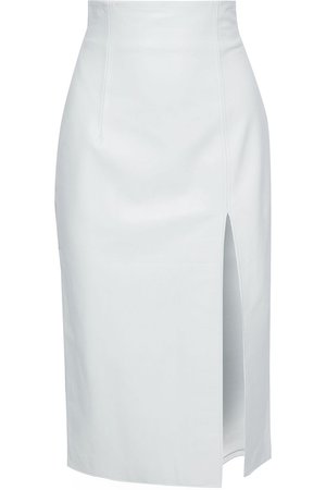 White Leather pencil skirt | Sale up to 70% off | THE OUTNET | 16ARLINGTON | THE OUTNET